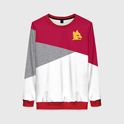 Свитшот женский AS Roma Red Design 2122, цвет: 3D-красный