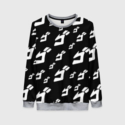 Свитшот женский JoJo Bizarre Adventure, цвет: 3D-меланж