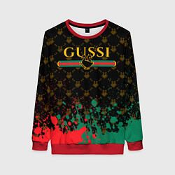 Свитшот женский GUSSI ГУСИ, цвет: 3D-красный