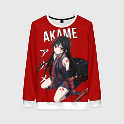 Свитшот женский Убийца Акаме, цвет: 3D-белый