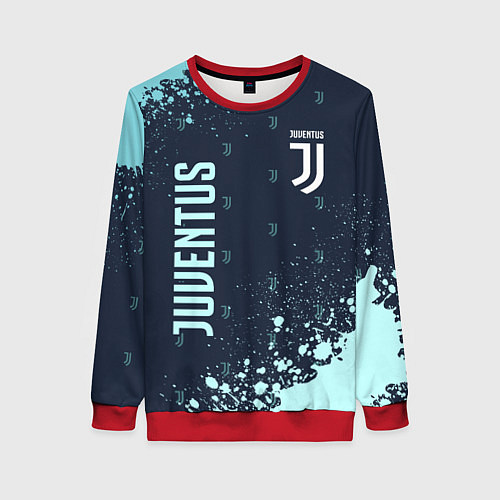 Женский свитшот JUVENTUS ЮВЕНТУС / 3D-Красный – фото 1