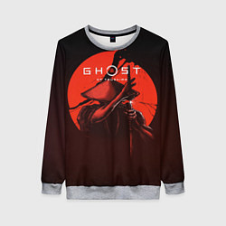 Свитшот женский Ghost of Tsushima, цвет: 3D-меланж