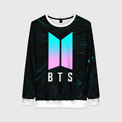 Свитшот женский BTS БТС, цвет: 3D-белый