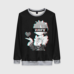 Свитшот женский Re:Zero, цвет: 3D-меланж