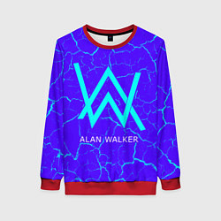 Свитшот женский ALAN WALKER АЛАН УОКЕР, цвет: 3D-красный