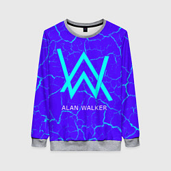 Свитшот женский ALAN WALKER АЛАН УОКЕР, цвет: 3D-меланж
