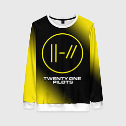 Свитшот женский TWENTY ONE PILOTS 21 PILOTS, цвет: 3D-белый