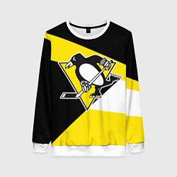 Свитшот женский Pittsburgh Penguins Exclusive, цвет: 3D-белый