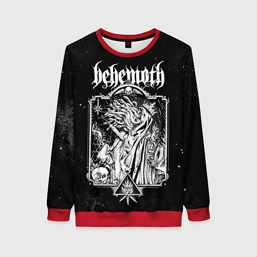 Женский свитшот Behemoth / 3D-Красный – фото 1