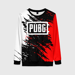 Свитшот женский PUBG, цвет: 3D-черный