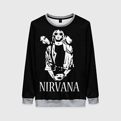 Женский свитшот NIRVANA