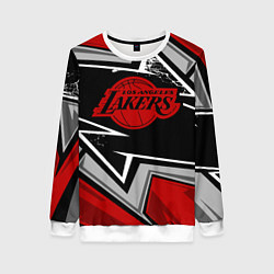 Женский свитшот LA LAKERS RED