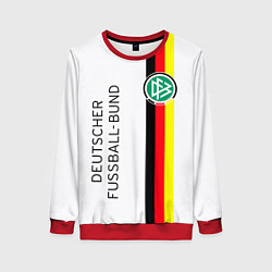 Свитшот женский СБОРНАЯ ГЕРМАНИЯ, цвет: 3D-красный