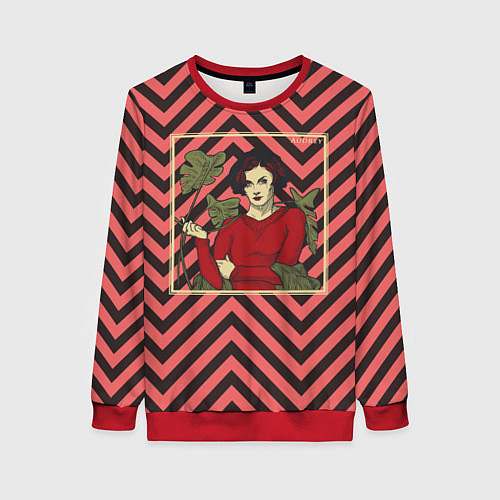 Женский свитшот Twin Peaks Audrey Horne / 3D-Красный – фото 1