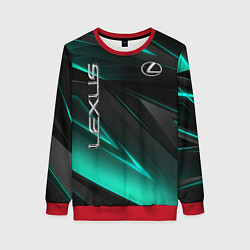 Свитшот женский Lexus, цвет: 3D-красный