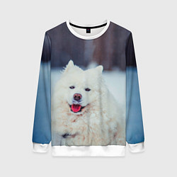 Свитшот женский САМОЕД, цвет: 3D-белый