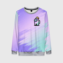 Свитшот женский AMONG US GRADIENT, цвет: 3D-меланж