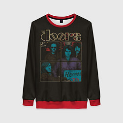 Свитшот женский The Doors, цвет: 3D-красный