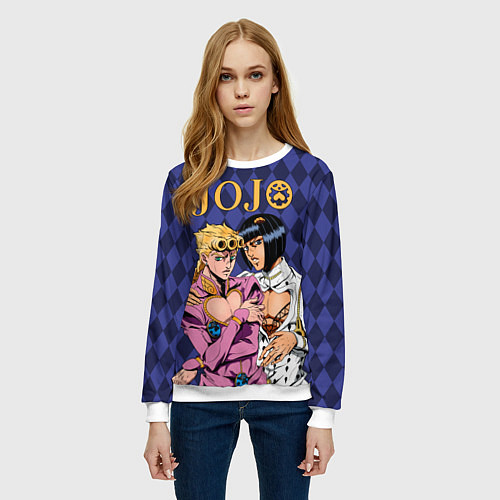 Женский свитшот JOJO / 3D-Белый – фото 3