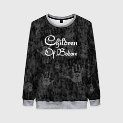 Свитшот женский Children of Bodom Z, цвет: 3D-меланж