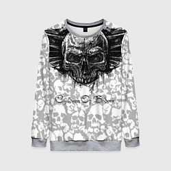 Свитшот женский Children of Bodom Z, цвет: 3D-меланж