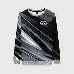 Свитшот женский Infiniti, цвет: 3D-меланж