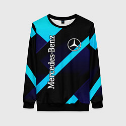 Свитшот женский Mercedes Benz, цвет: 3D-черный