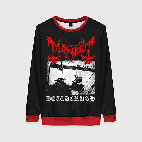 Женский свитшот Mayhem / 3D-Красный – фото 1