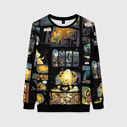 Свитшот женский LITTLE NIGHTMARES, цвет: 3D-черный