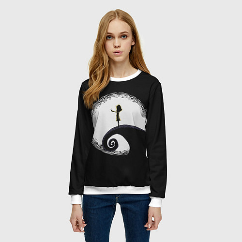 Женский свитшот Little Nightmares 2 / 3D-Белый – фото 3