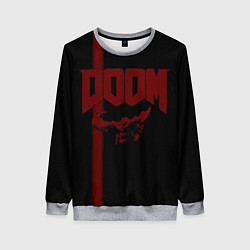 Свитшот женский Doom, цвет: 3D-меланж