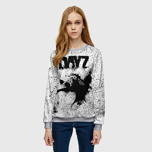 Женский свитшот DayZ / 3D-Меланж – фото 3