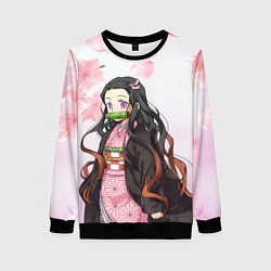 Свитшот женский НЕЗУКА NEZUKO, цвет: 3D-черный