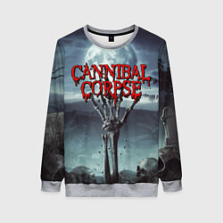 Свитшот женский CANNIBAL CORPSE, цвет: 3D-меланж