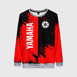 Свитшот женский YAMAHA ЯМАХА, цвет: 3D-меланж
