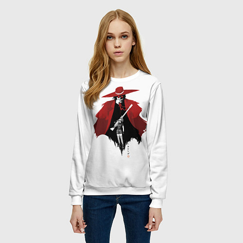 Женский свитшот Immortal Duo / 3D-Белый – фото 3