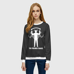 Свитшот женский Френдли DayZ, цвет: 3D-белый — фото 2