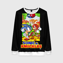 Женский свитшот Sonic&Knuckles