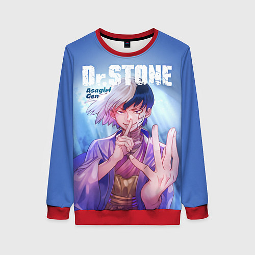 Женский свитшот Asagiri Gen / 3D-Красный – фото 1