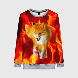 Женский свитшот Fire Fox