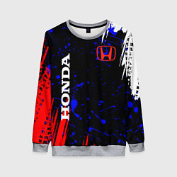 Свитшот женский HONDA, цвет: 3D-меланж
