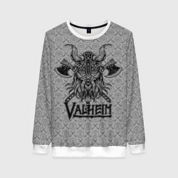 Женский свитшот Valheim Viking dark