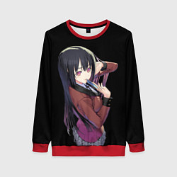 Свитшот женский Yumeko, цвет: 3D-красный