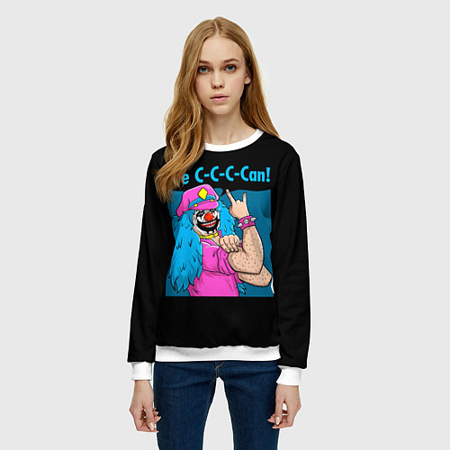 Женский свитшот Dr Rockzo / 3D-Белый – фото 3