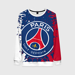 Свитшот женский ФК ПСЖ FC PSG PARIS SG, цвет: 3D-белый