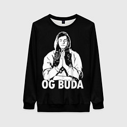 Свитшот женский OG Buda, цвет: 3D-черный
