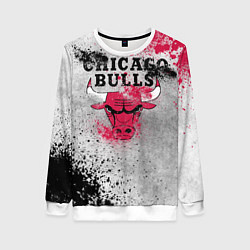 Свитшот женский CHICAGO BULLS 8, цвет: 3D-белый