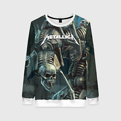 Женский свитшот Metallica Metal Skull