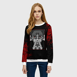 Свитшот женский МАГИЧЕСКАЯ БИТВА SUKUNA, цвет: 3D-белый — фото 2