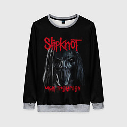 Свитшот женский MICK THOMPSON SLIPKNOT СЛИПКНОТ Z, цвет: 3D-меланж